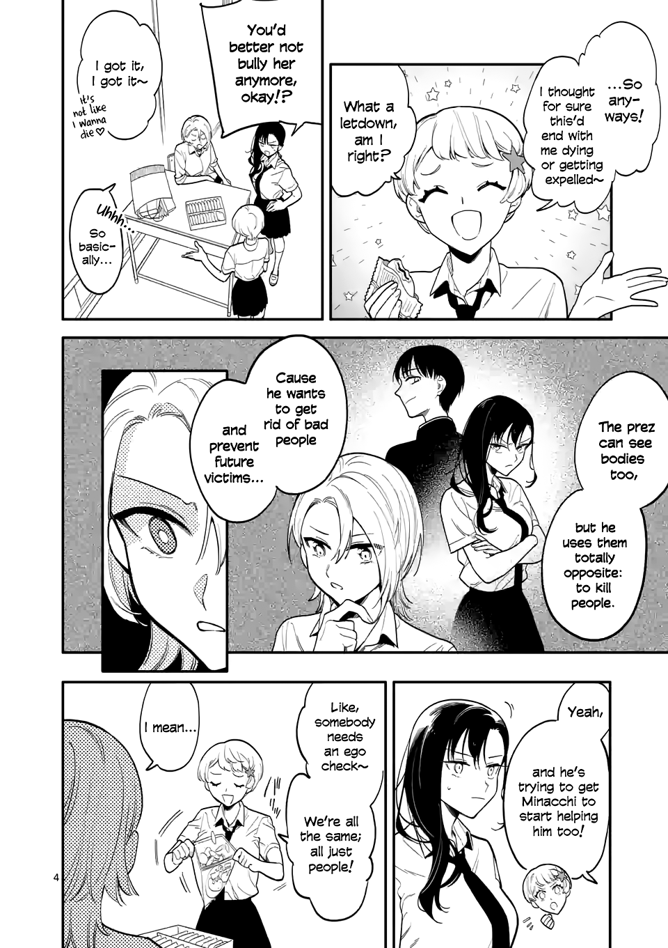 Liar Satsuki Can See Death chapter 39 - page 4