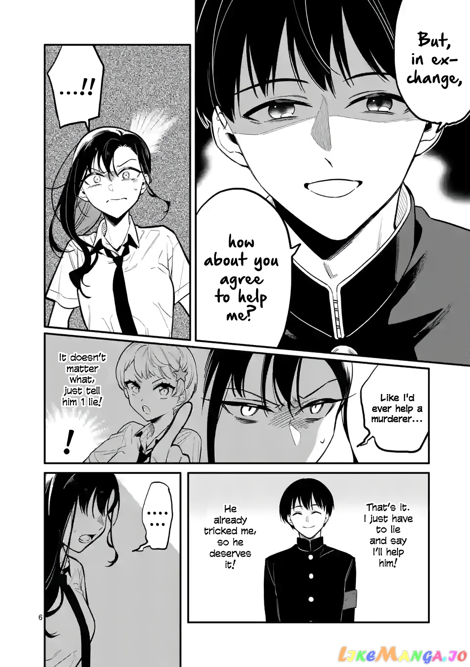 Liar Satsuki Can See Death chapter 40 - page 6