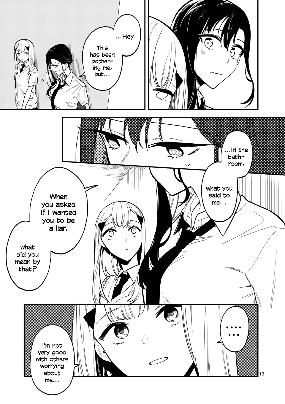 Liar Satsuki Can See Death chapter 41 - page 13