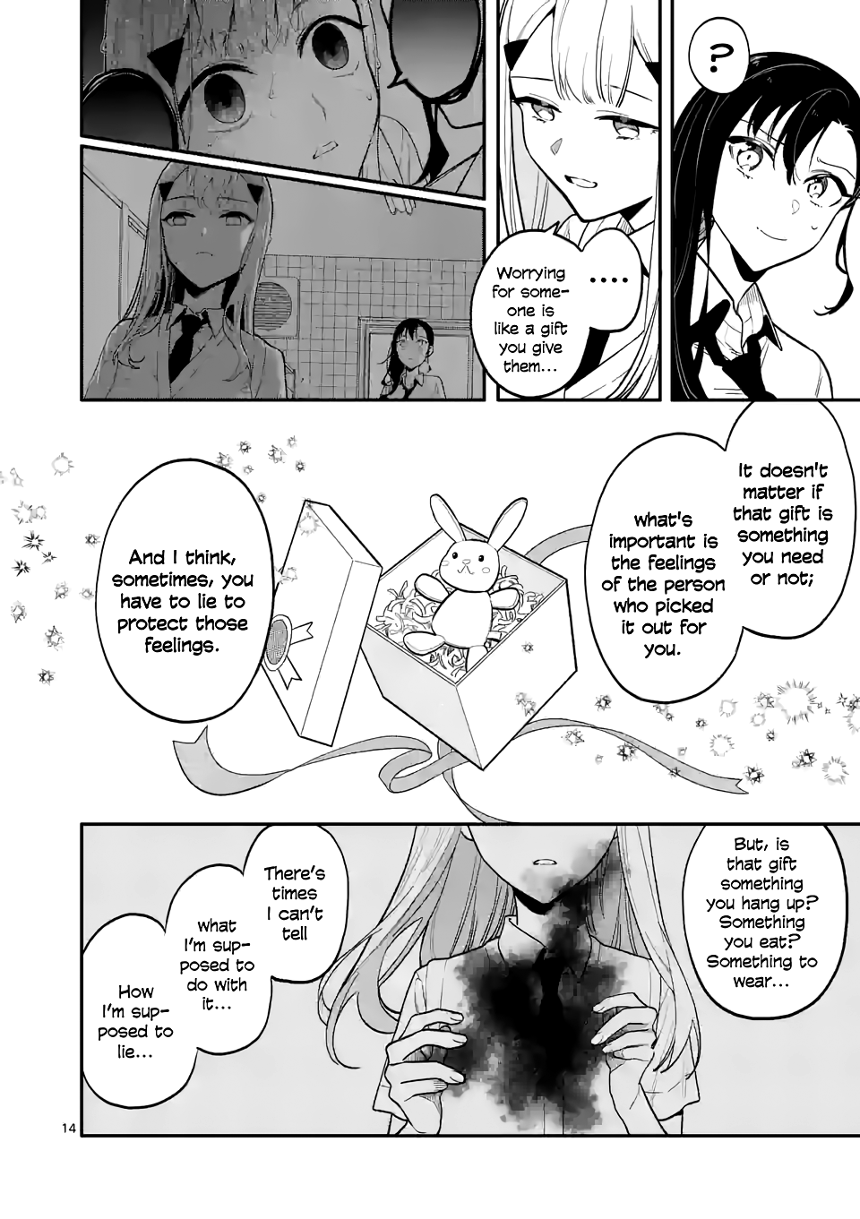 Liar Satsuki Can See Death chapter 41 - page 14