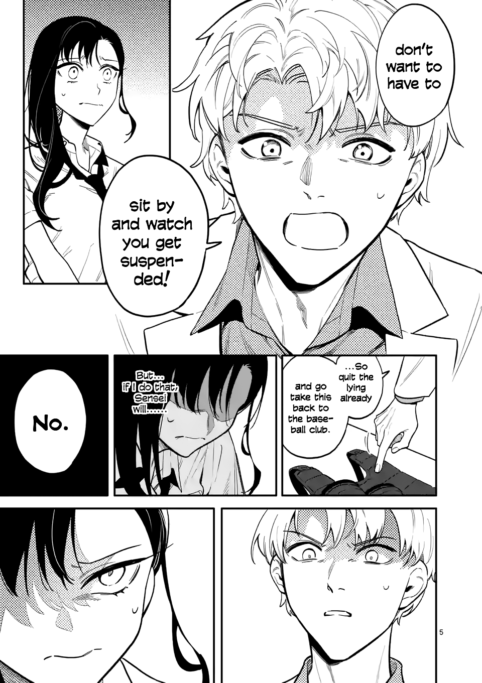 Liar Satsuki Can See Death chapter 41 - page 5