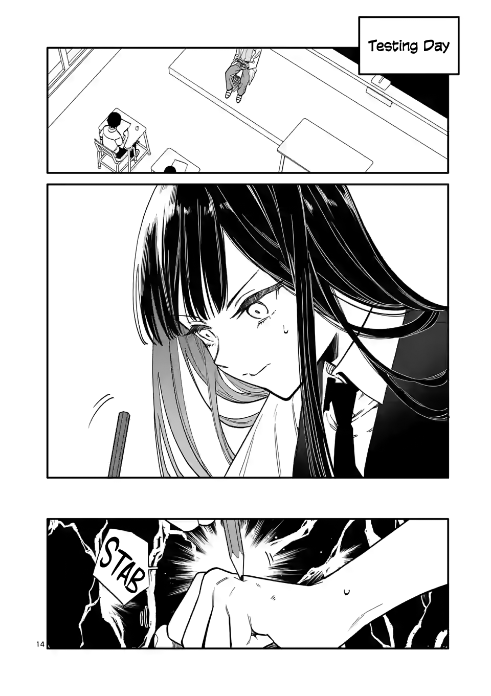 Liar Satsuki Can See Death chapter 46 - page 14