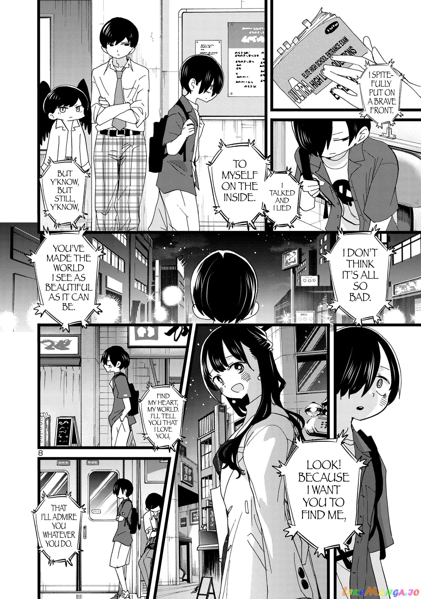 Boku no Kokoro no Yabai yatsu chapter 127 - page 9