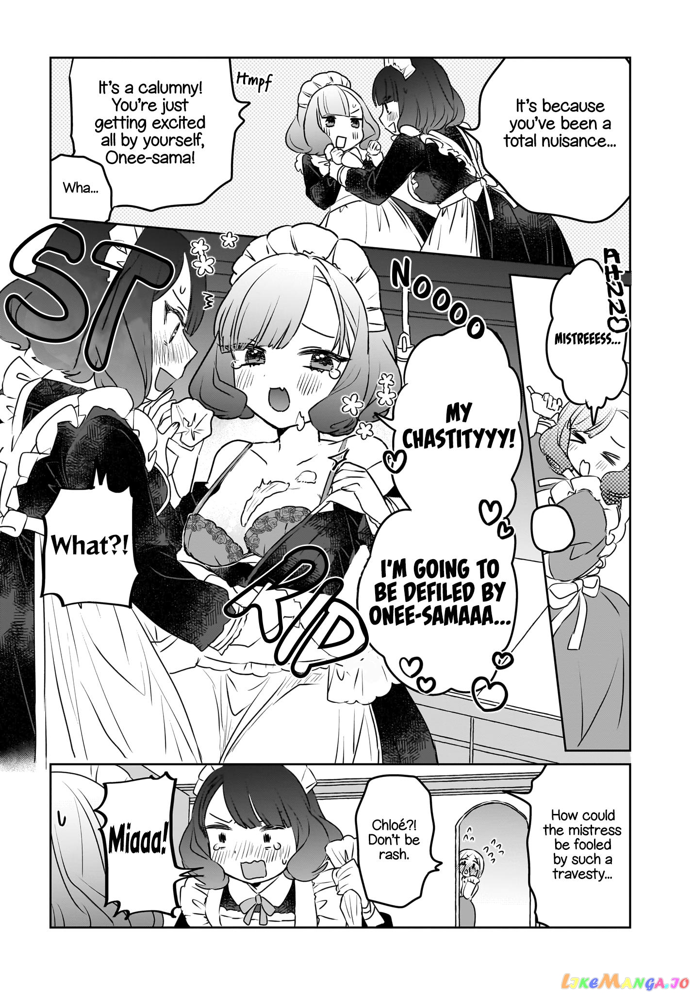 Sensory Sharing Maid-San! chapter 7 - page 10