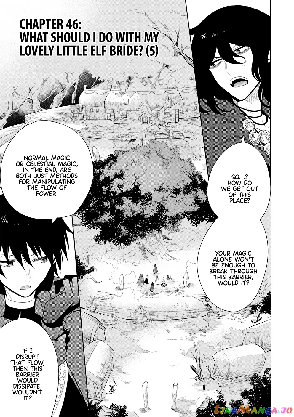 Maou no Ore ga Dorei Elf wo Yome ni Shitanda ga, Dou Medereba Ii? chapter 46 - page 1