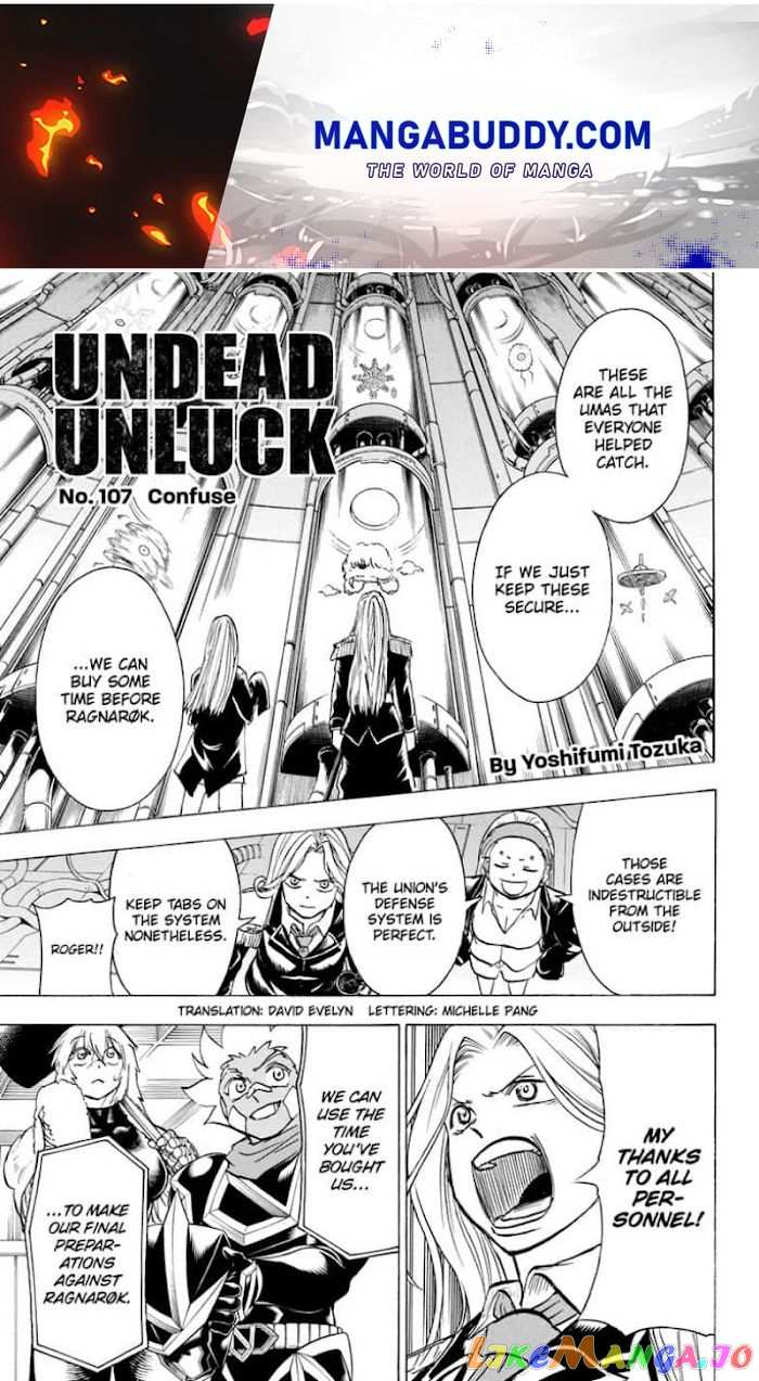 Undead + Unluck chapter 107 - page 1
