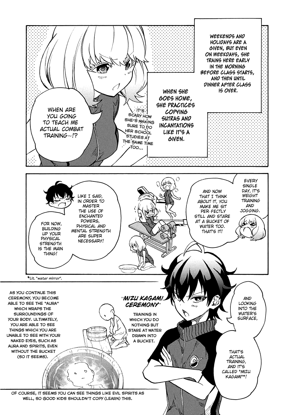 Twin Star Exorcists chapter 18 - page 14