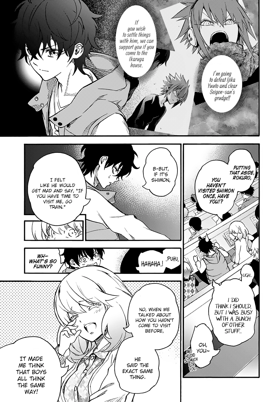 Twin Star Exorcists chapter 55 - page 9