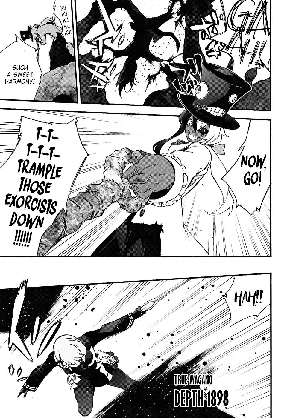 Twin Star Exorcists chapter 56 - page 8