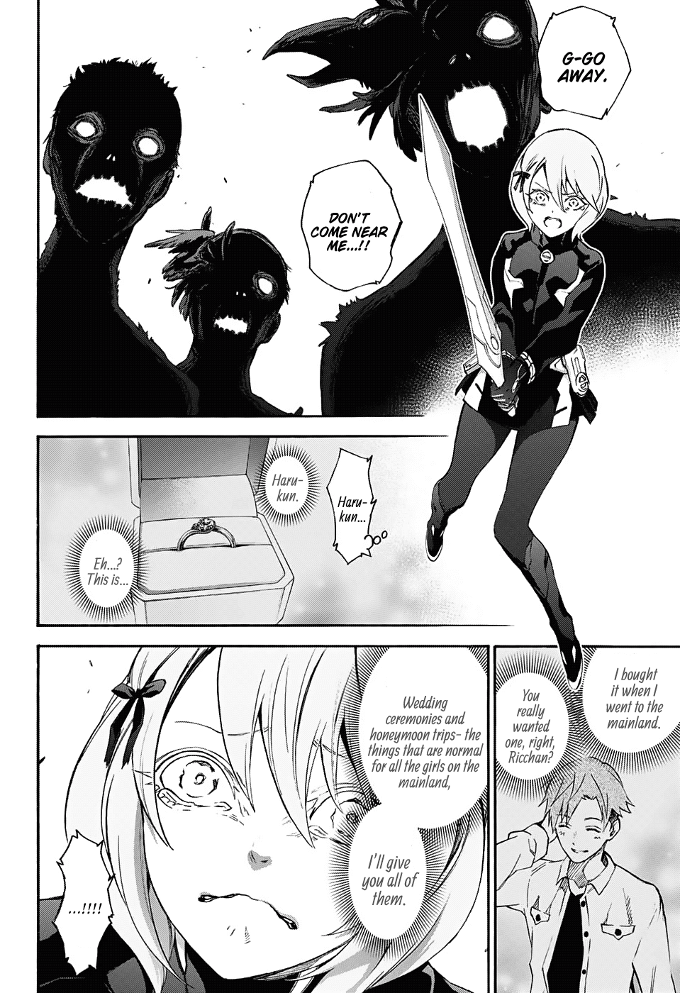 Twin Star Exorcists chapter 56 - page 9