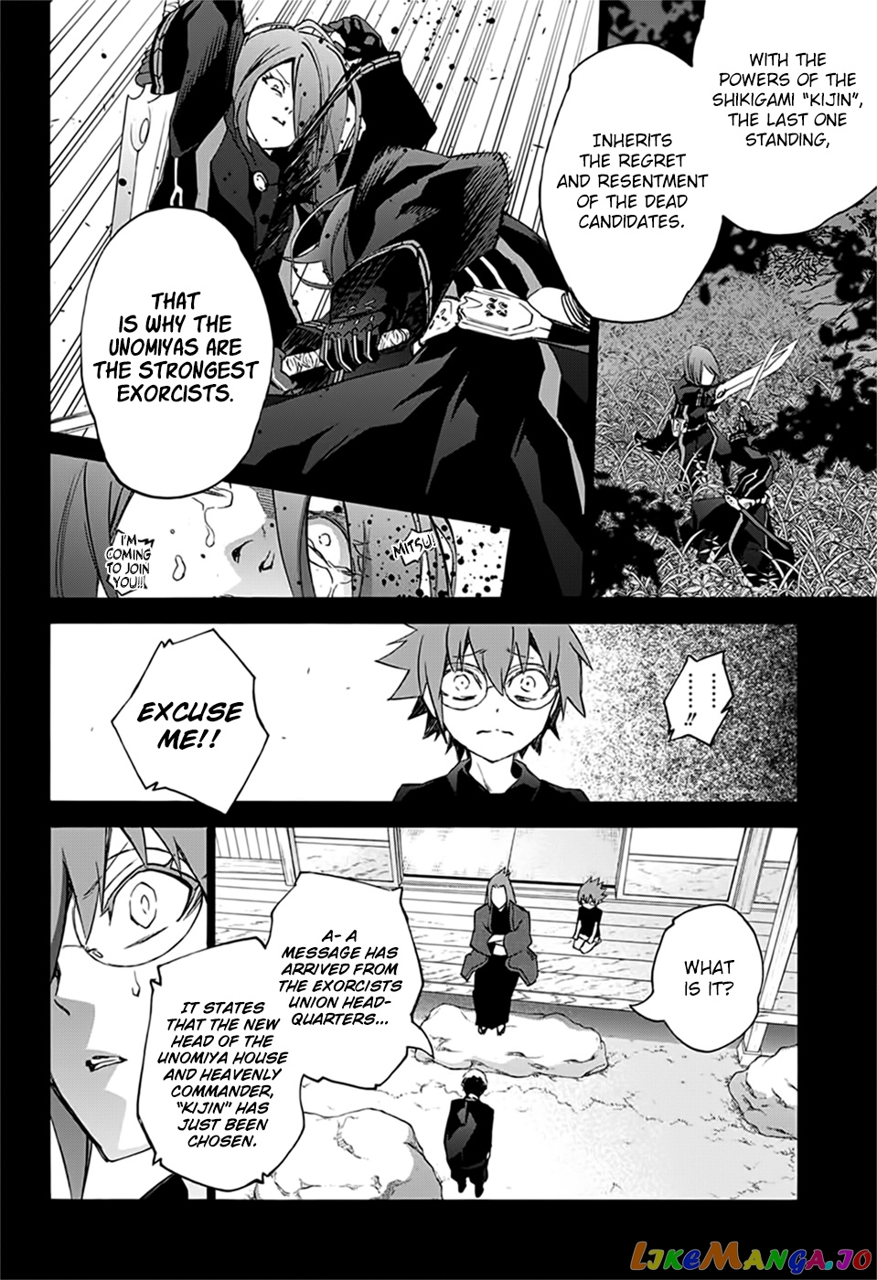 Twin Star Exorcists chapter 48 - page 31