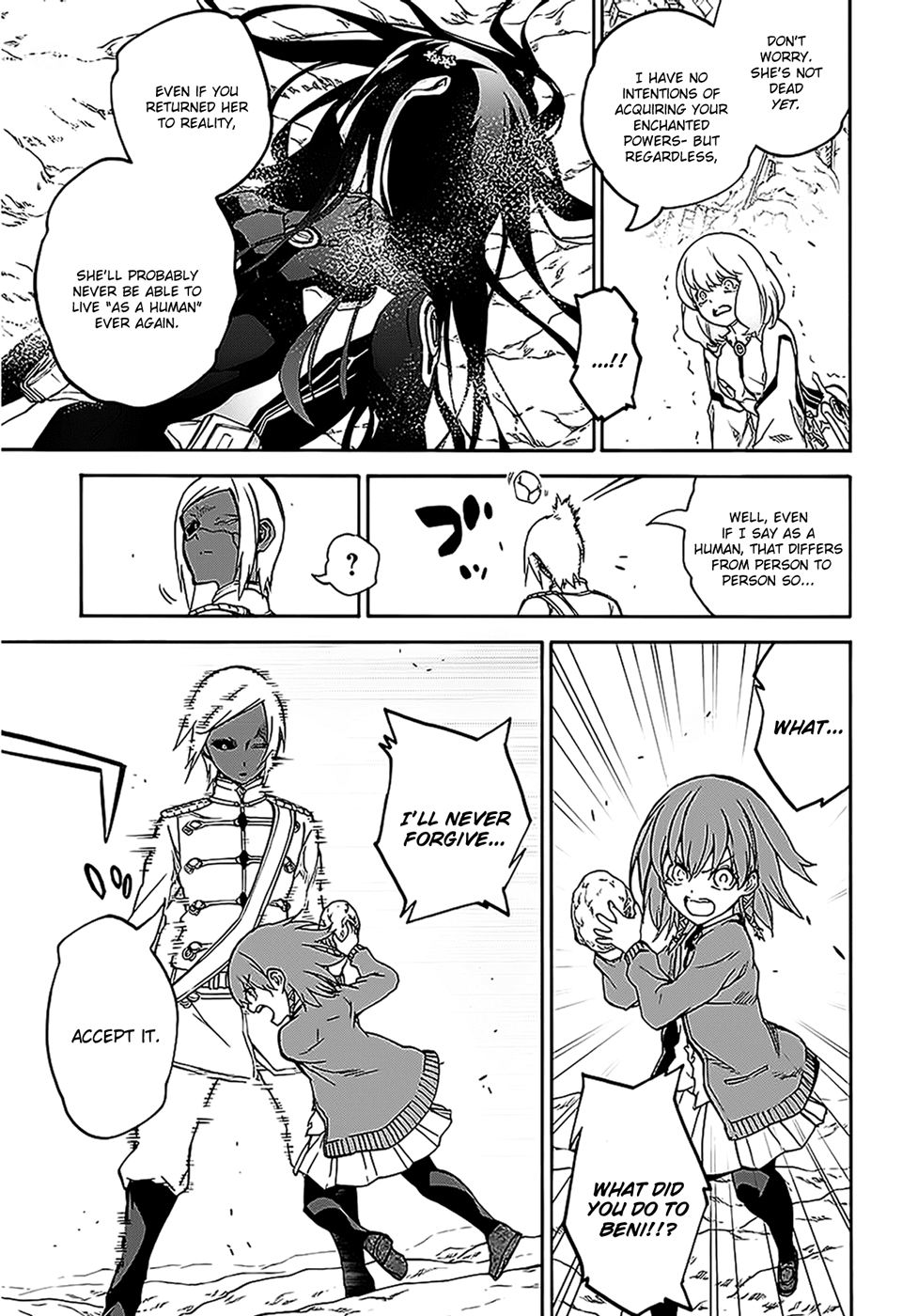 Twin Star Exorcists chapter 26 - page 40