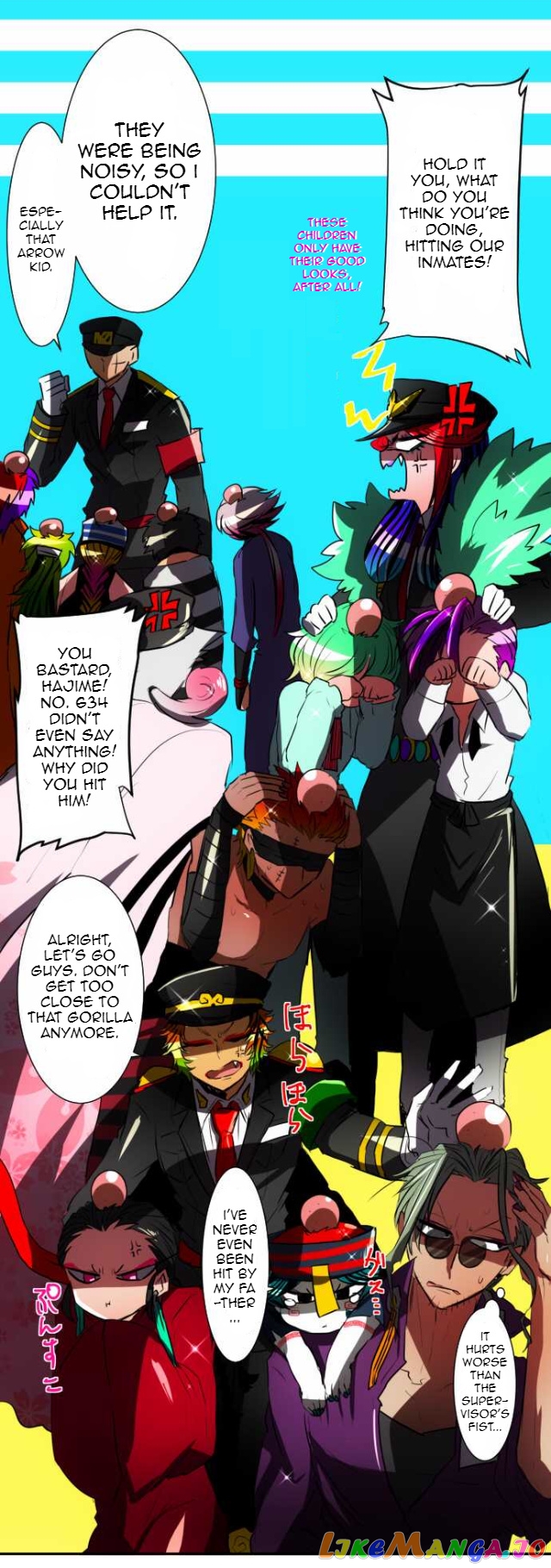 Nanbaka chapter 60 - page 18