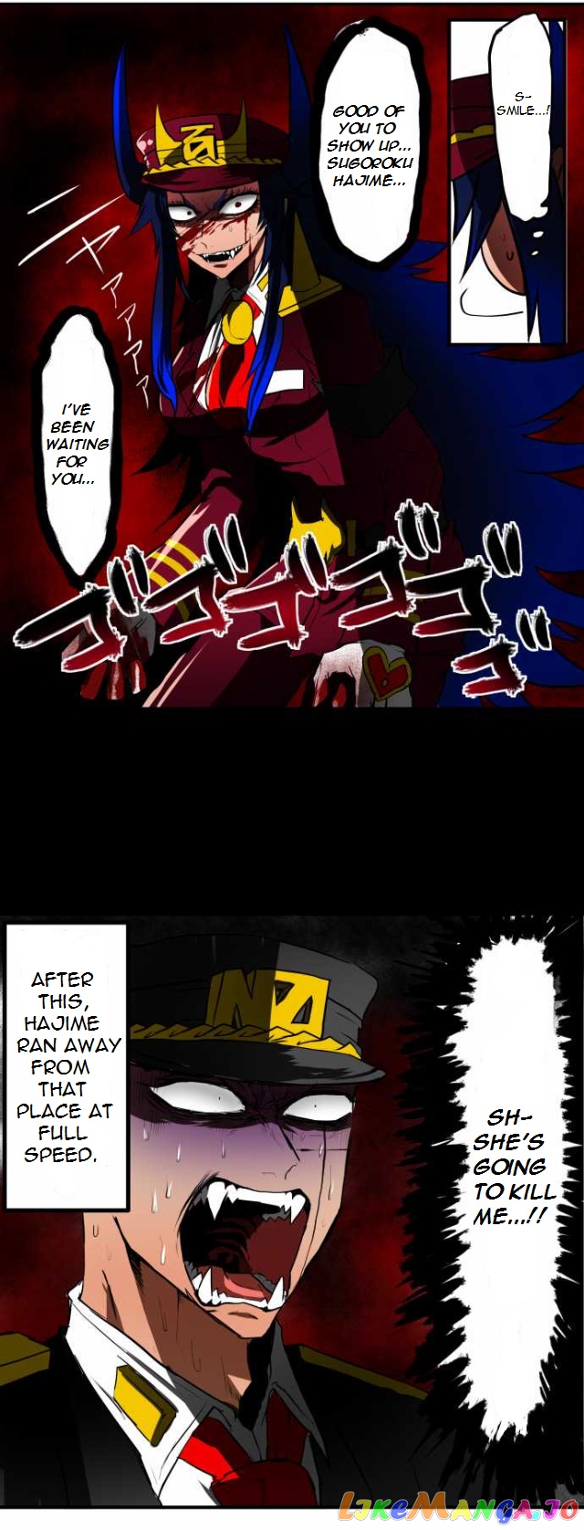 Nanbaka chapter 37.6 - page 14