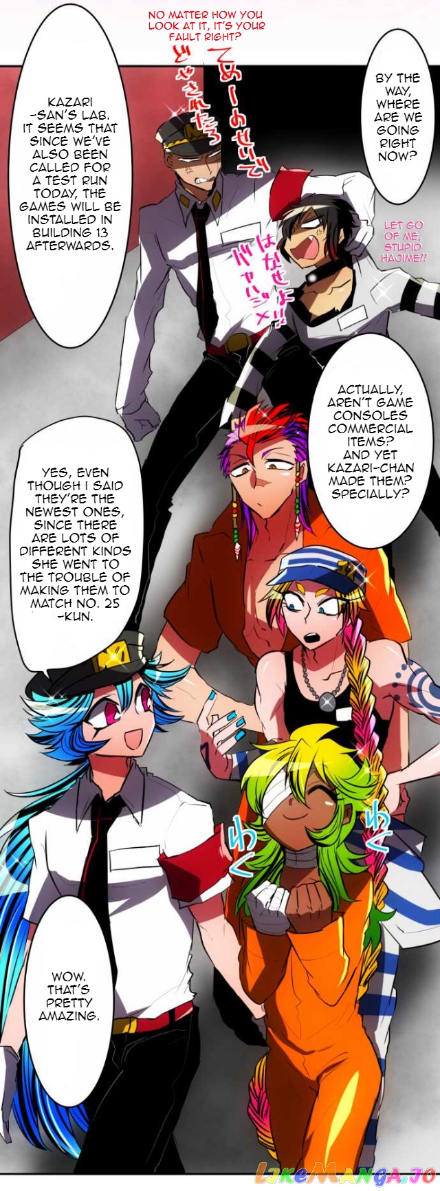 Nanbaka chapter 48 - page 15