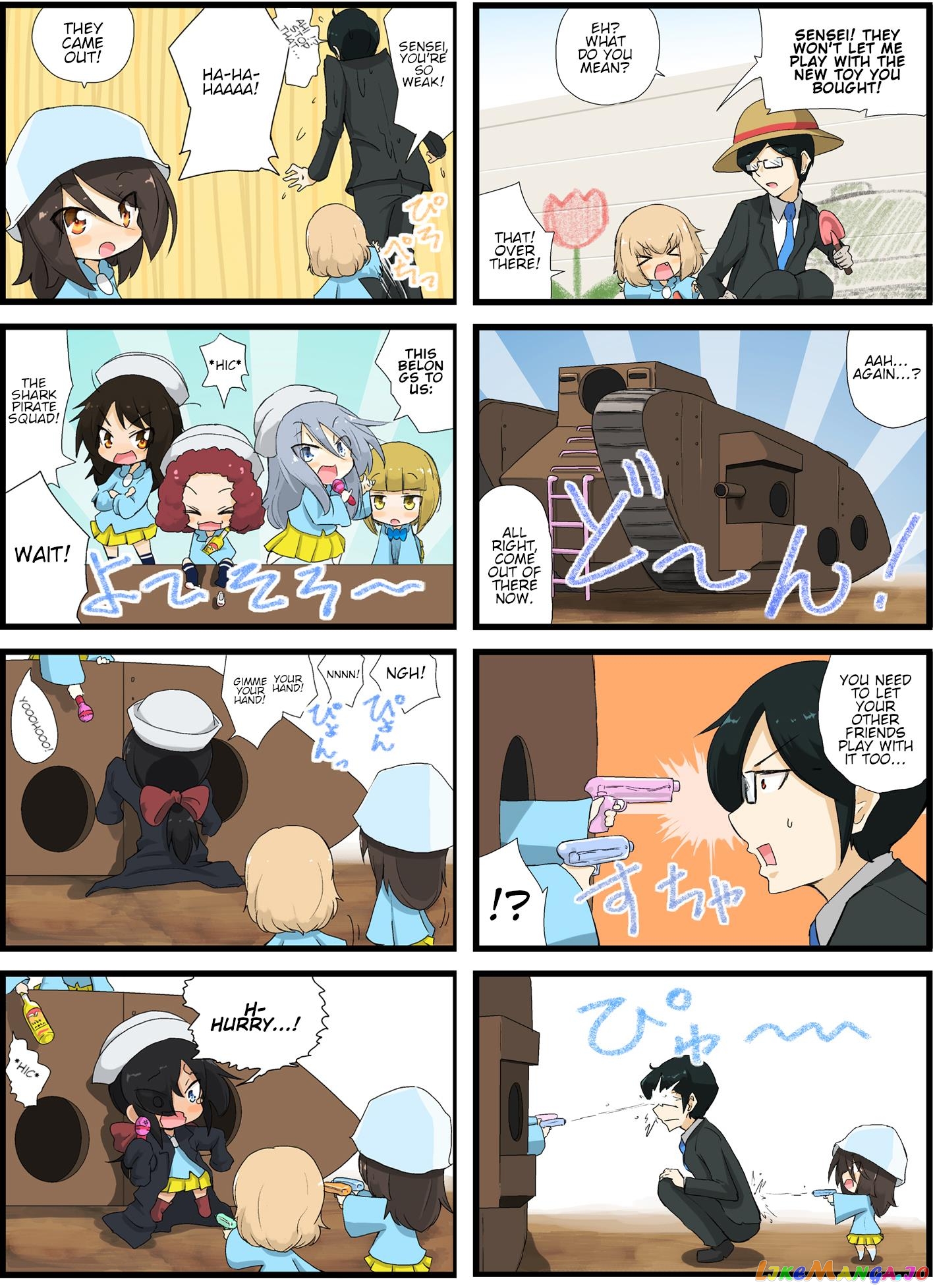 Girls Und Panzer – Garupan Kindergarten chapter 4 - page 8