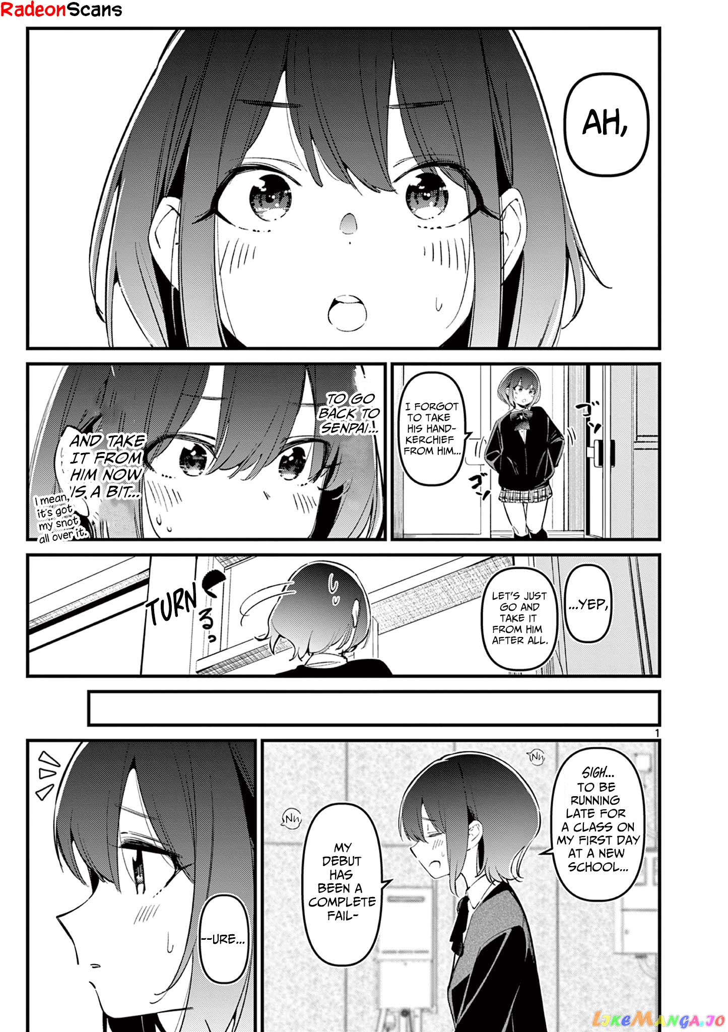 His Girlfriend chapter 9 - page 1