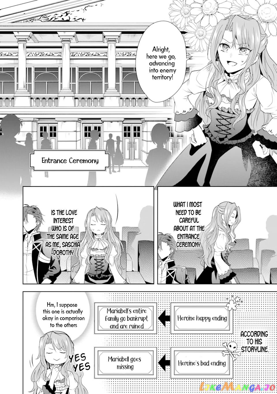 Auto-Mode Expired In The 6Th Round Of The Otome Game chapter 1 - page 18