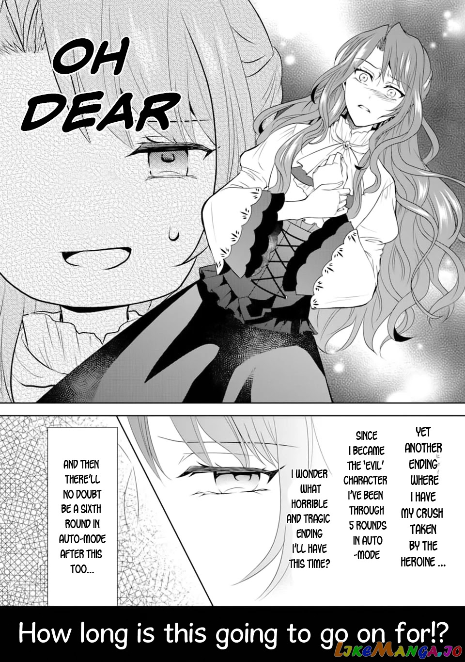 Auto-Mode Expired In The 6Th Round Of The Otome Game chapter 1 - page 3