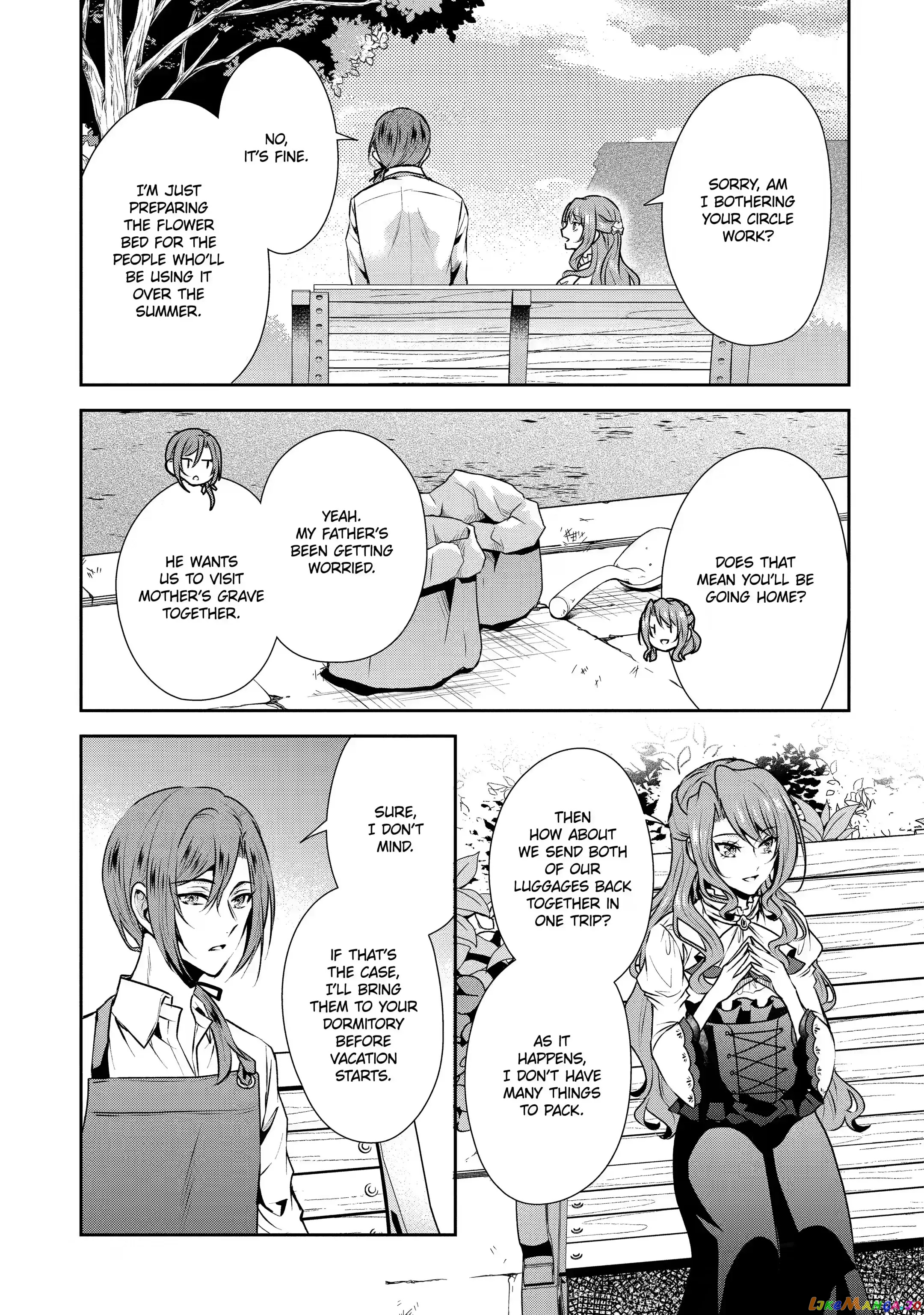 Auto-Mode Expired In The 6Th Round Of The Otome Game chapter 13.1 - page 7