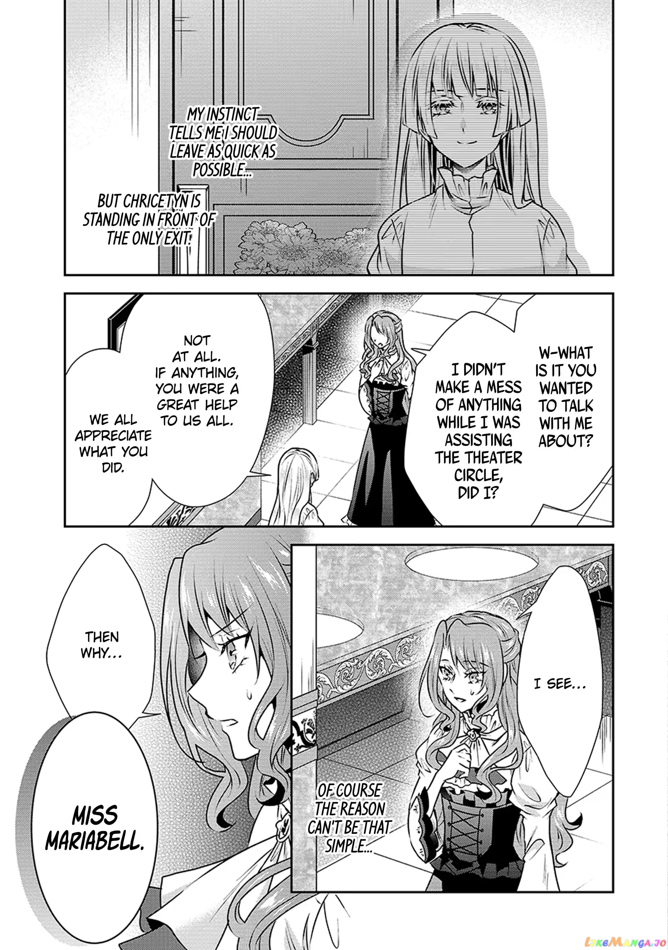 Auto-Mode Expired In The 6Th Round Of The Otome Game chapter 18.2 - page 8