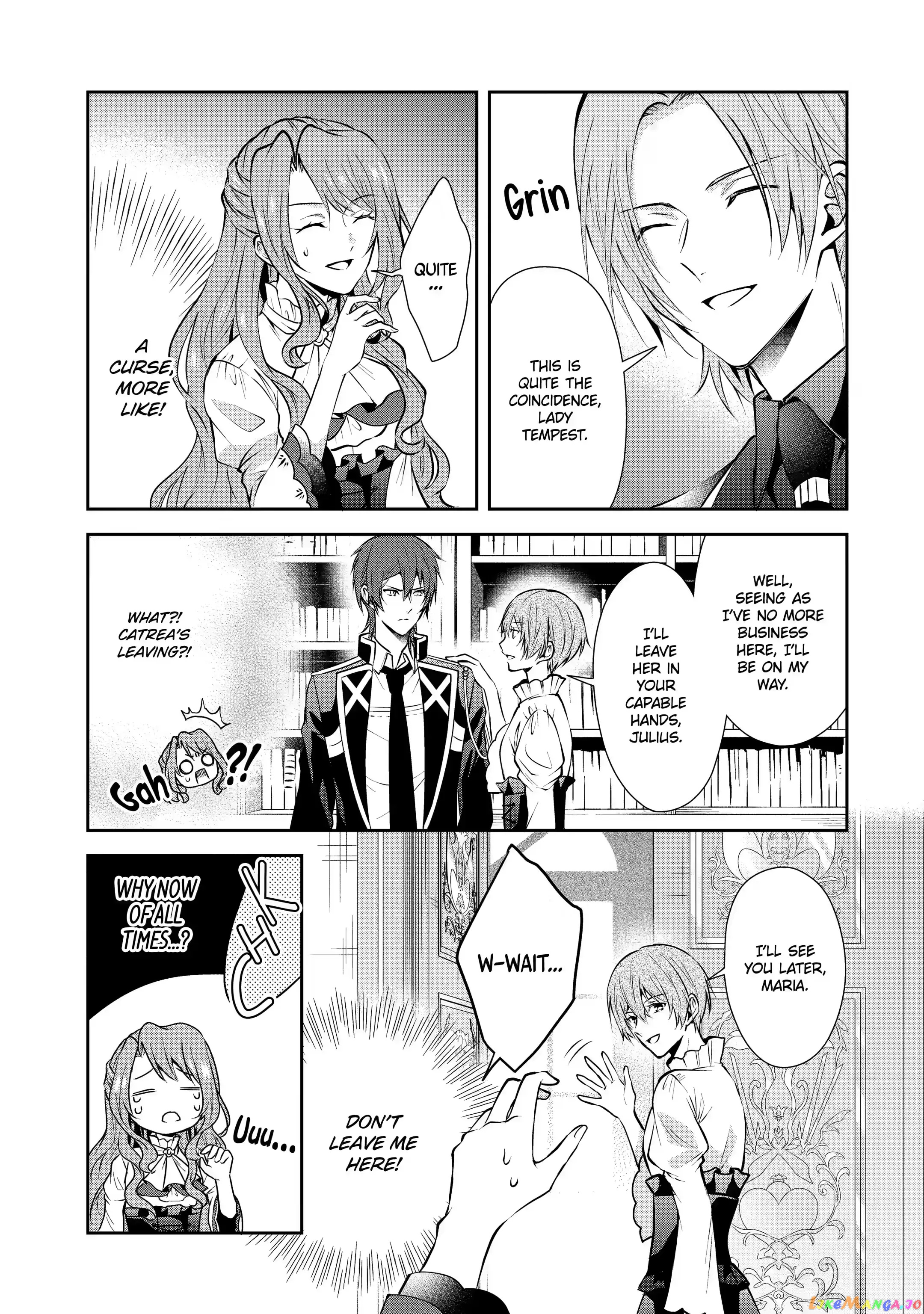 Auto-Mode Expired In The 6Th Round Of The Otome Game chapter 6.1 - page 3