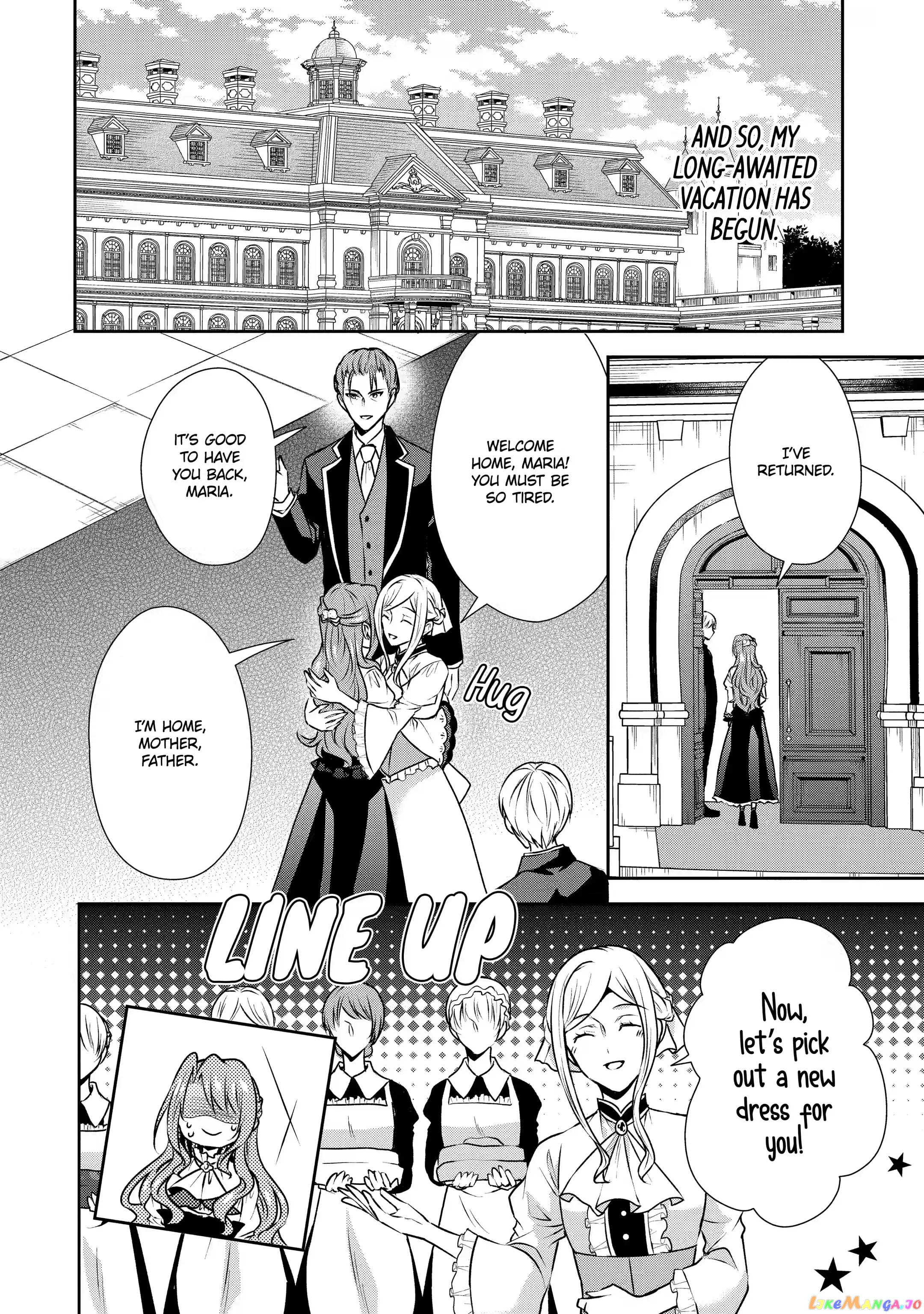 Auto-Mode Expired In The 6Th Round Of The Otome Game chapter 13.2 - page 2