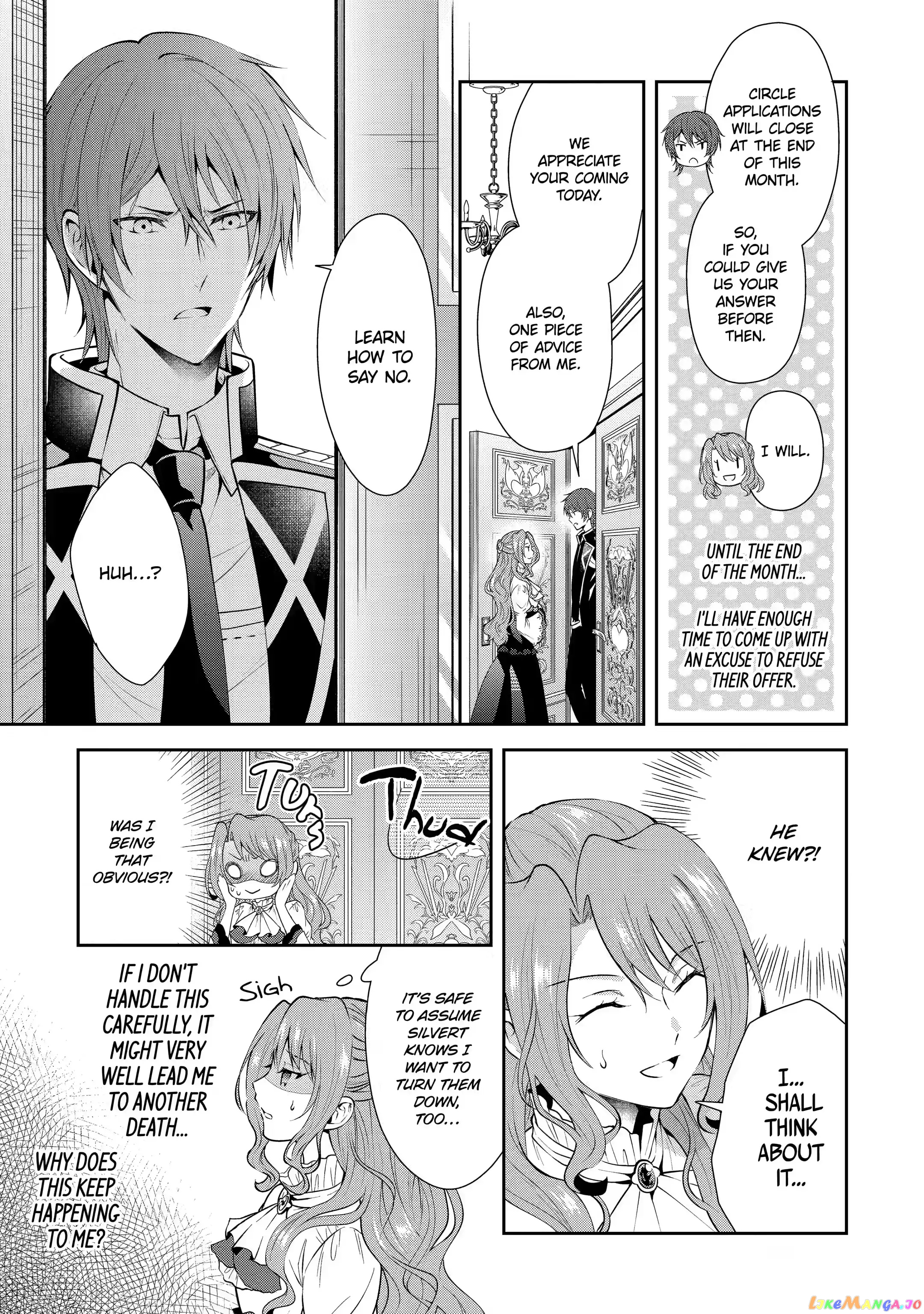 Auto-Mode Expired In The 6Th Round Of The Otome Game chapter 6.2 - page 7