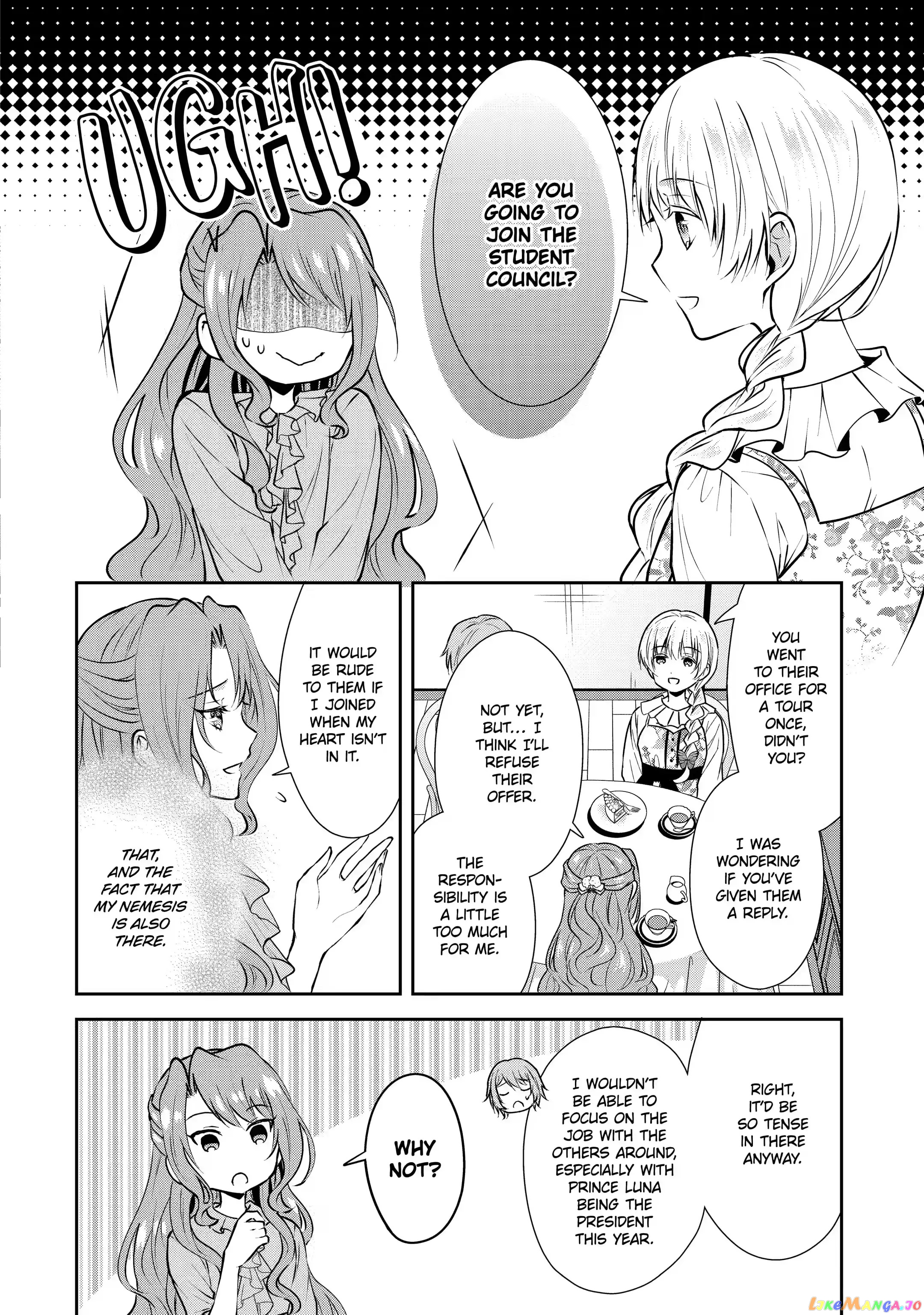 Auto-Mode Expired In The 6Th Round Of The Otome Game chapter 7.1 - page 8