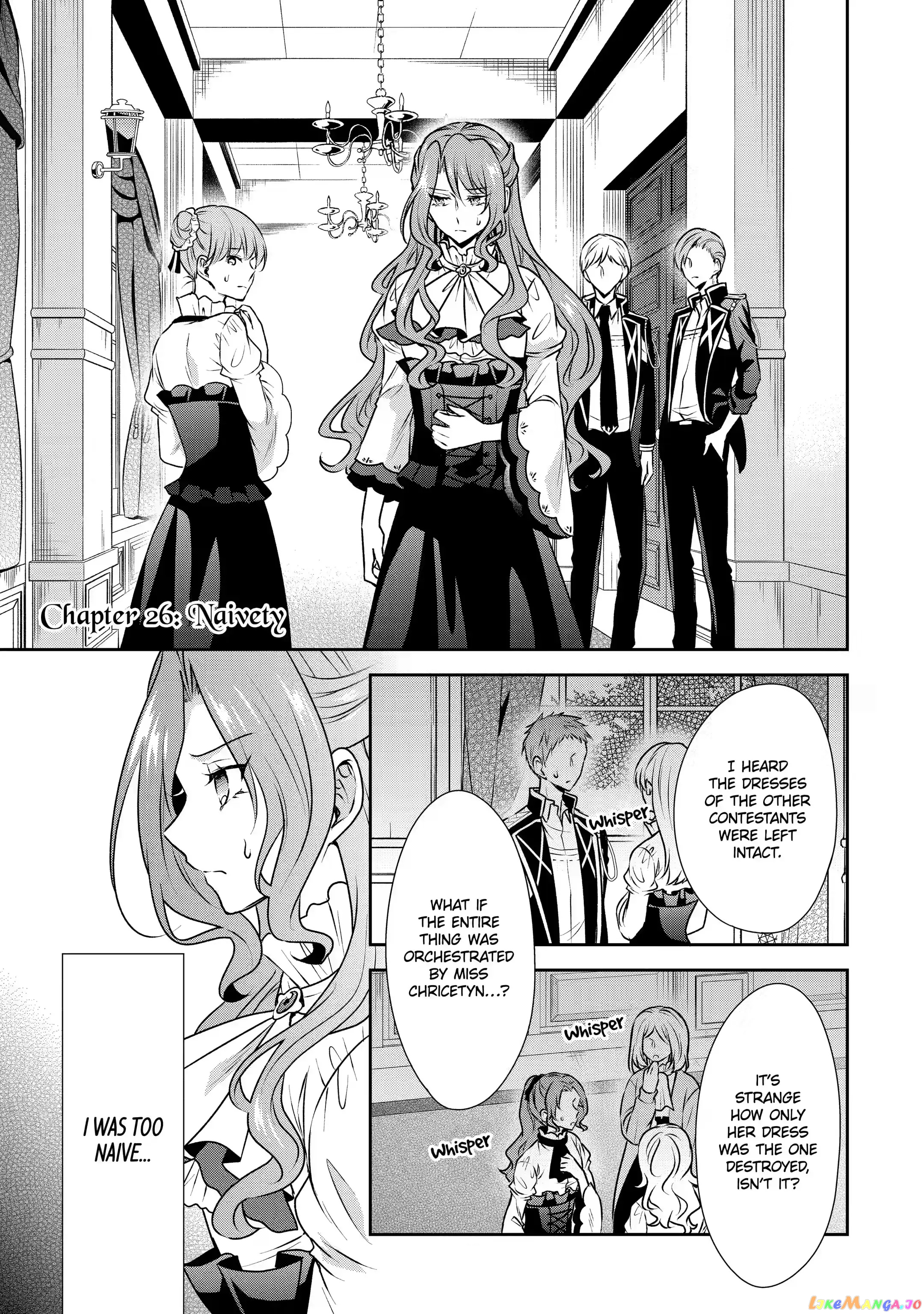 Auto-Mode Expired In The 6Th Round Of The Otome Game chapter 26.1 - page 1
