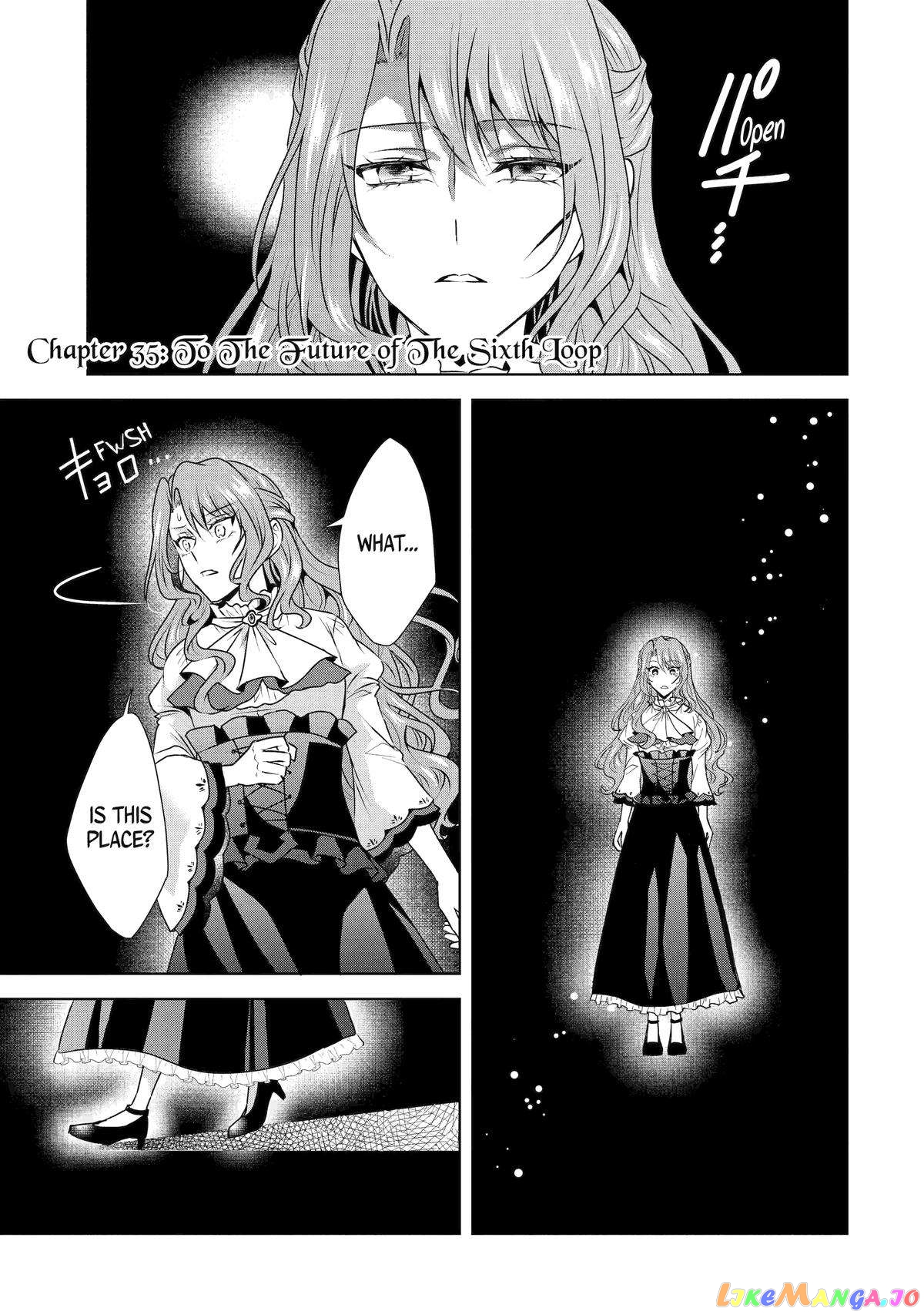 Auto-Mode Expired In The 6Th Round Of The Otome Game chapter 35 - page 1