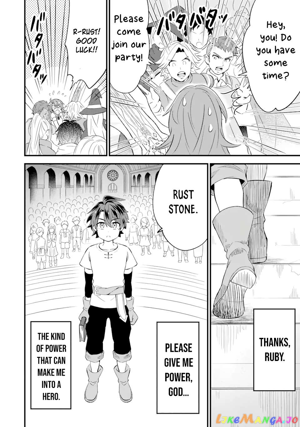 When I Tried Strengthening 【Rusted Sword】, It Evolved Into An Overpowered Magic Sword chapter 1.3 - page 4