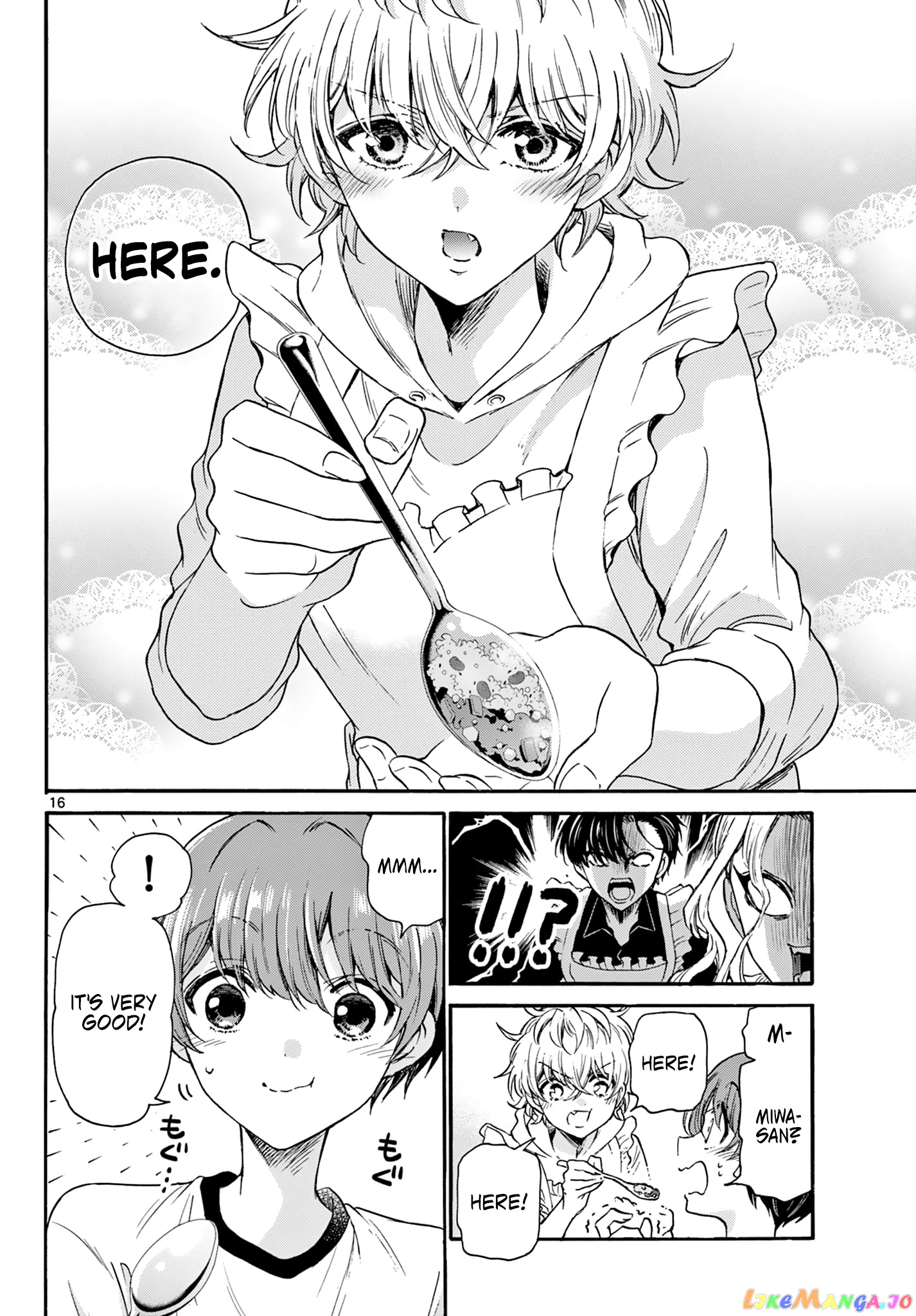 Mikadono Sanshimai Wa Angai, Choroi chapter 28 - page 16