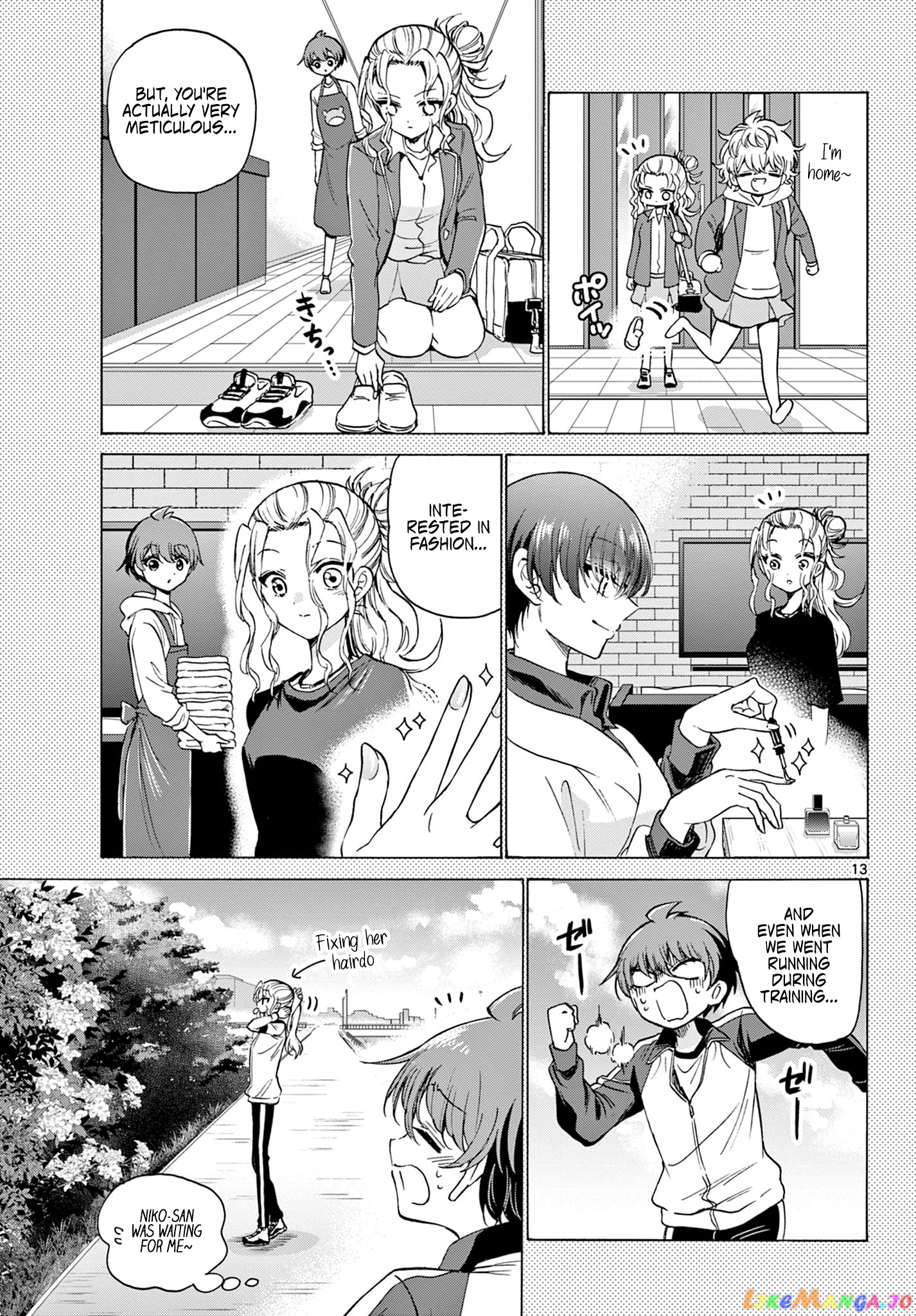 Mikadono Sanshimai Wa Angai, Choroi chapter 29 - page 13