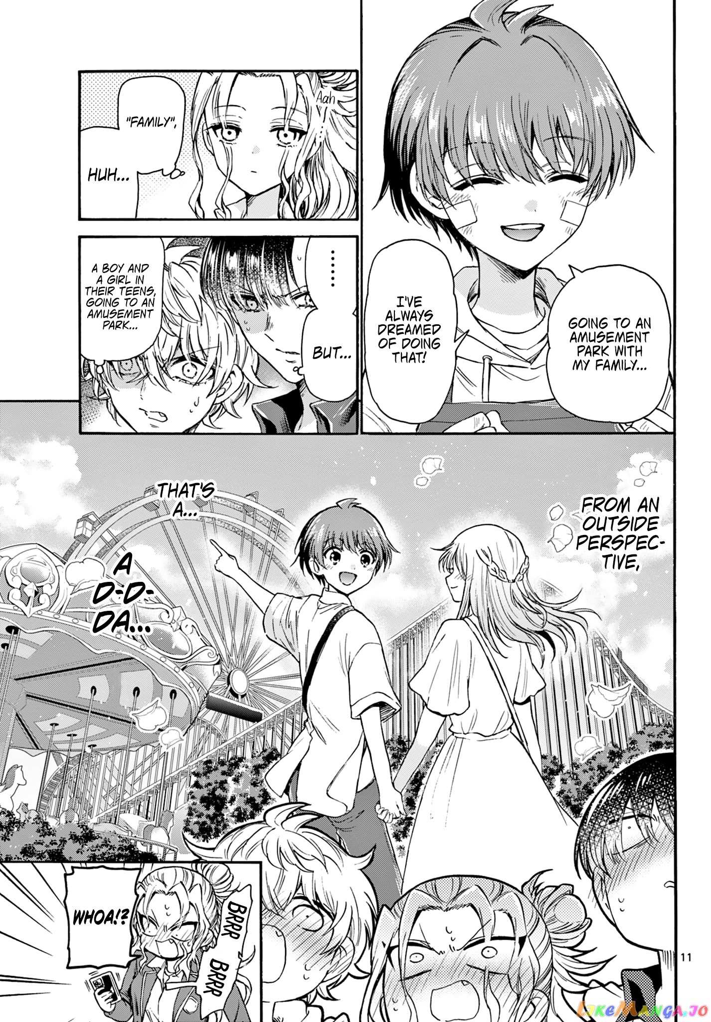 Mikadono Sanshimai Wa Angai, Choroi chapter 33 - page 11