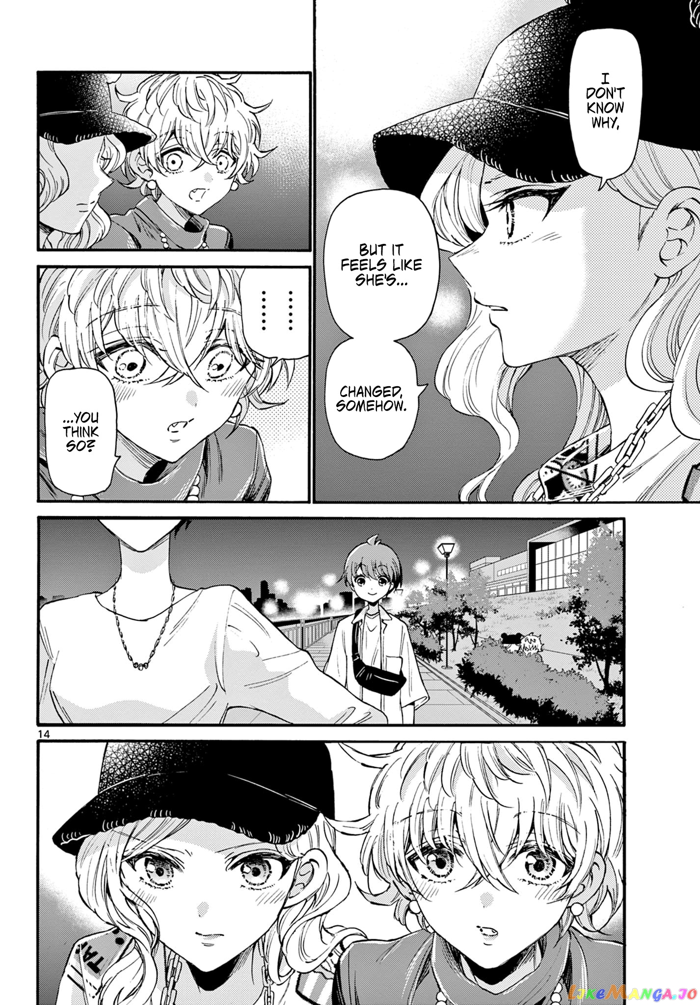 Mikadono Sanshimai Wa Angai, Choroi chapter 22 - page 13