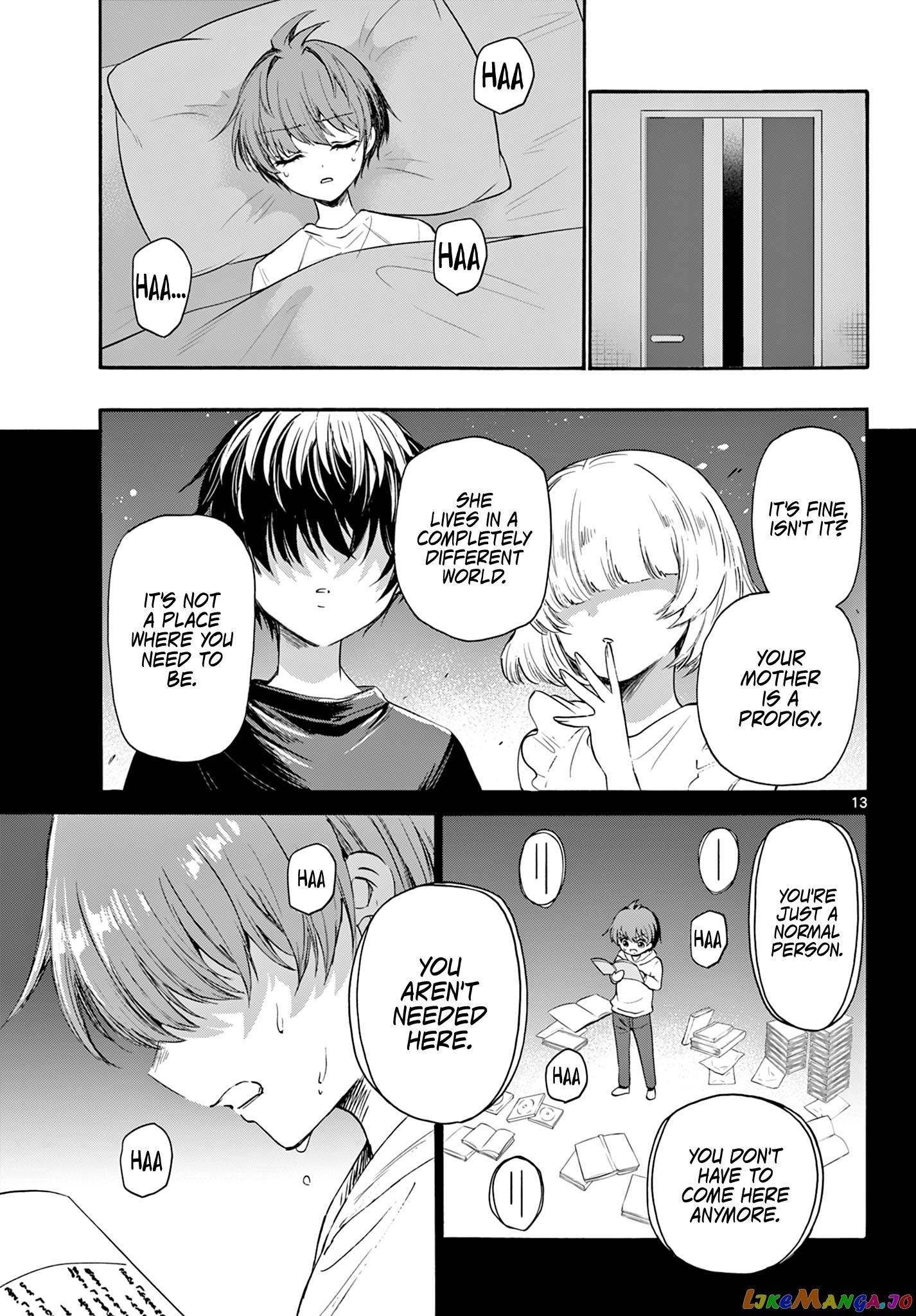 Mikadono Sanshimai Wa Angai, Choroi chapter 74 - page 13