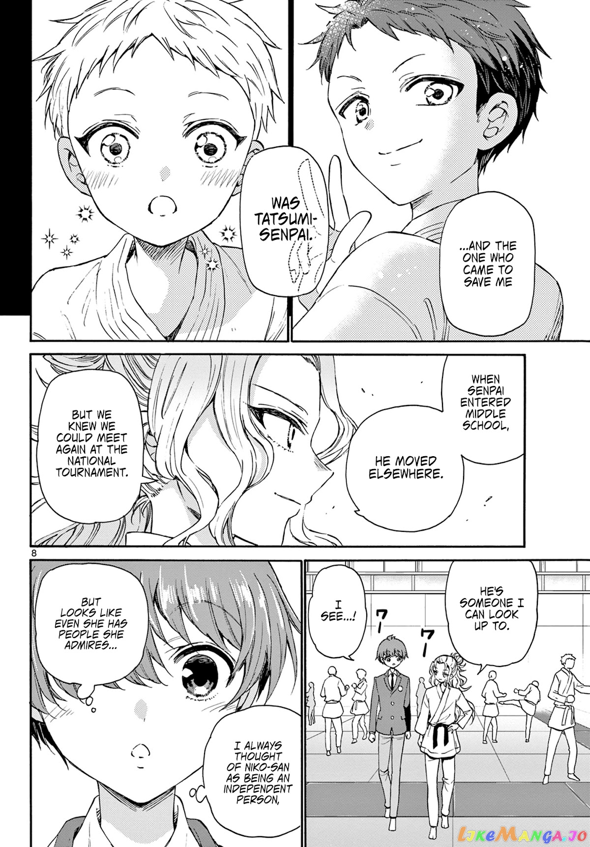 Mikadono Sanshimai Wa Angai, Choroi chapter 25 - page 8