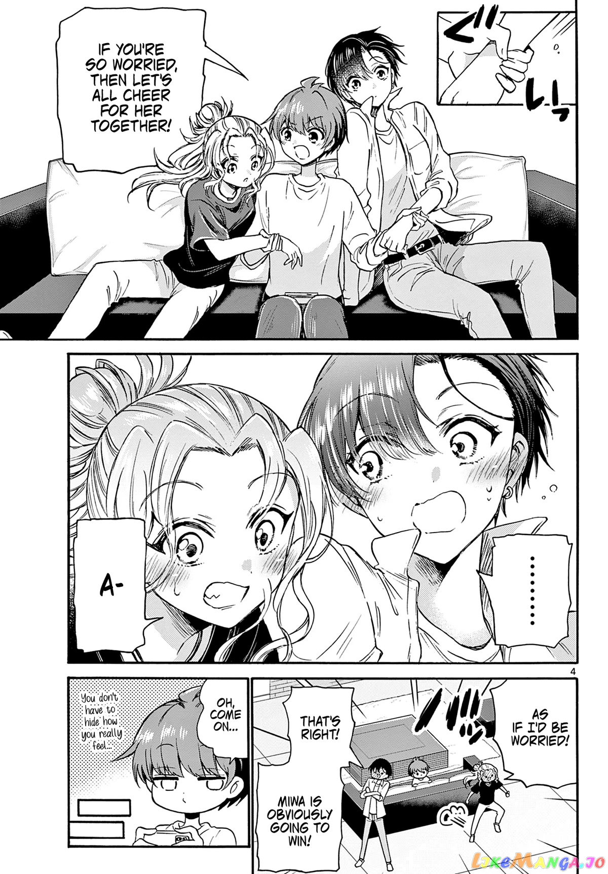 Mikadono Sanshimai Wa Angai, Choroi chapter 39 - page 4