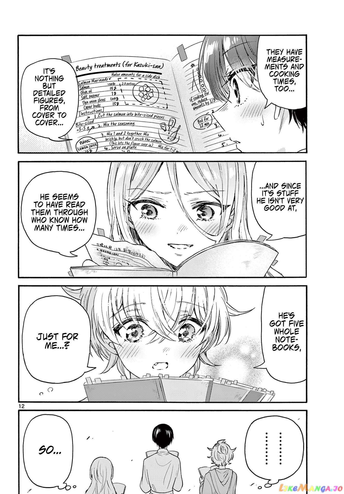 Mikadono Sanshimai Wa Angai, Choroi chapter 79 - page 12