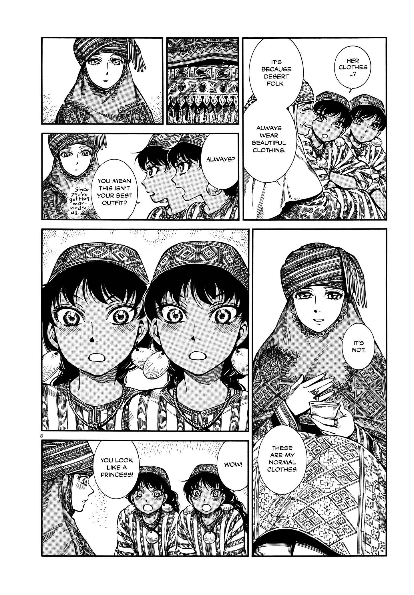 Otoyomegatari chapter 90 - page 8
