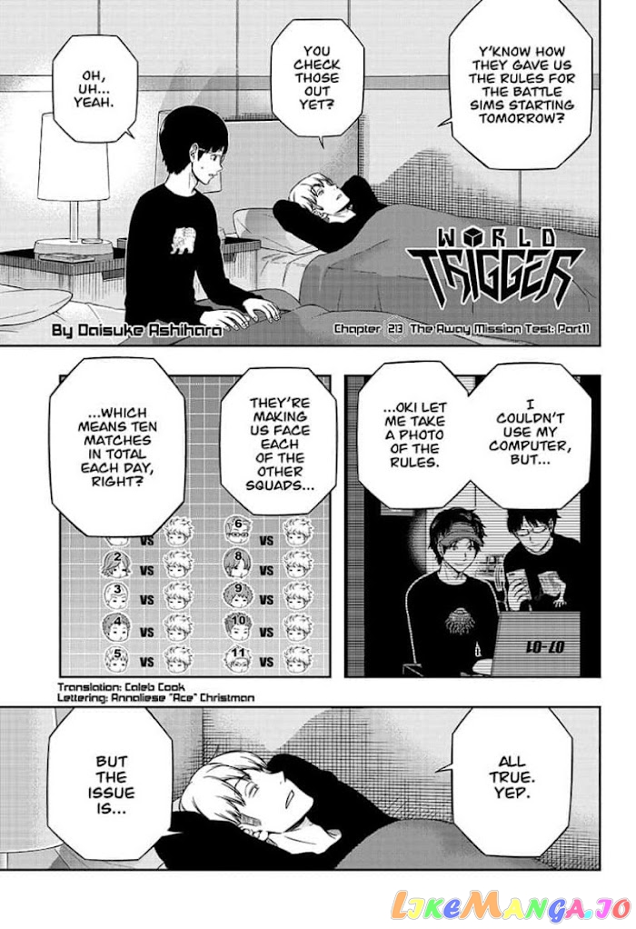 World Trigger chapter 213 - page 1