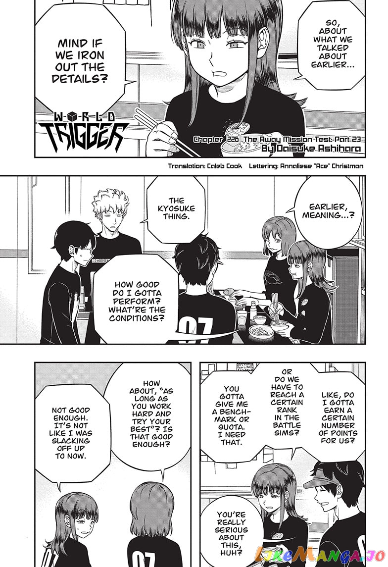 World Trigger chapter 226 - page 1