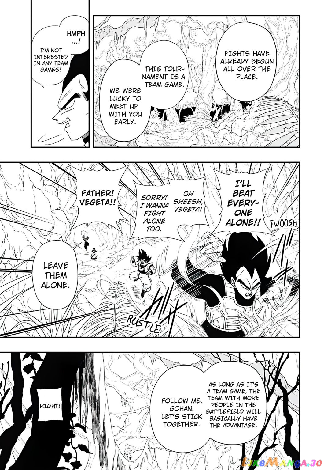 Super Dragon Ball Heroes Ultra God Mission!!!! chapter 1 - page 7