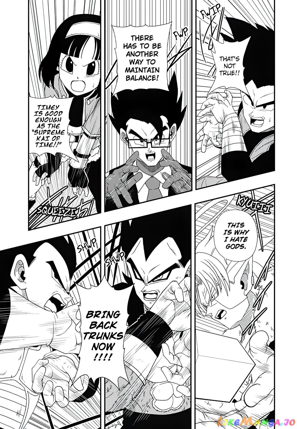 Super Dragon Ball Heroes Ultra God Mission!!!! chapter 4 - page 8