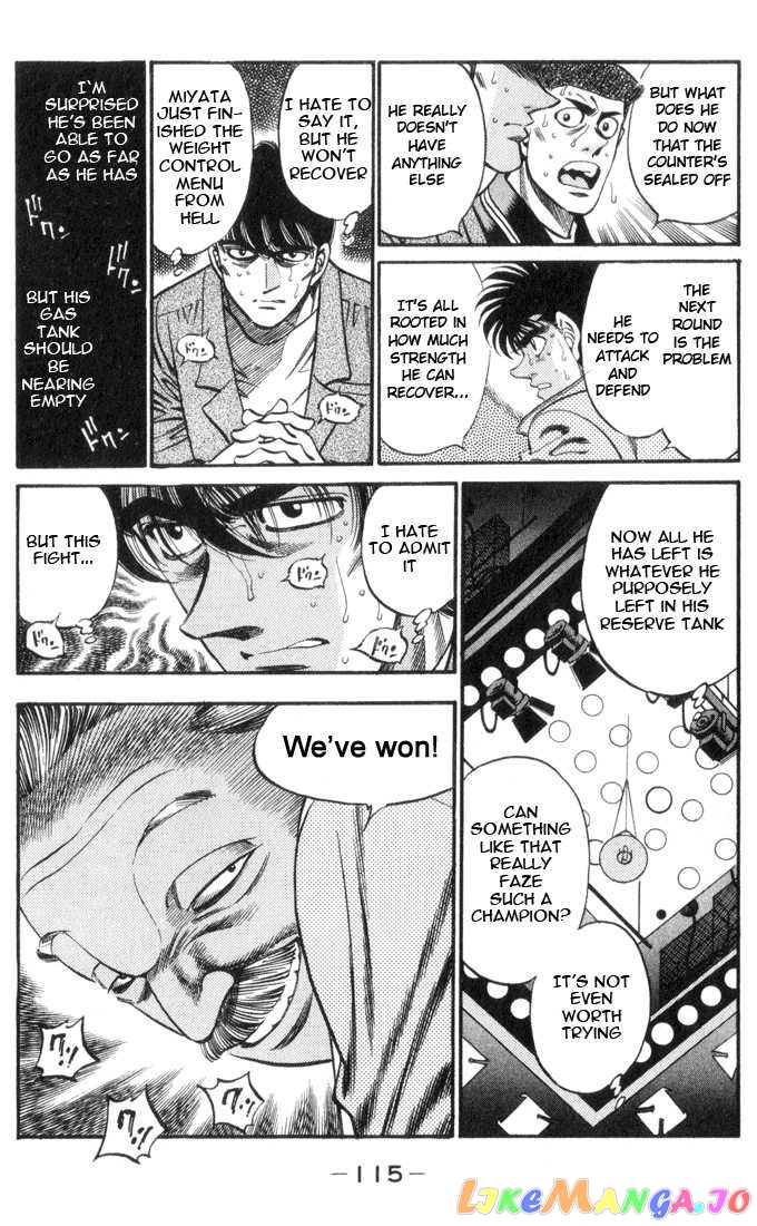 Hajime no Ippo Chapter 321 - page 13