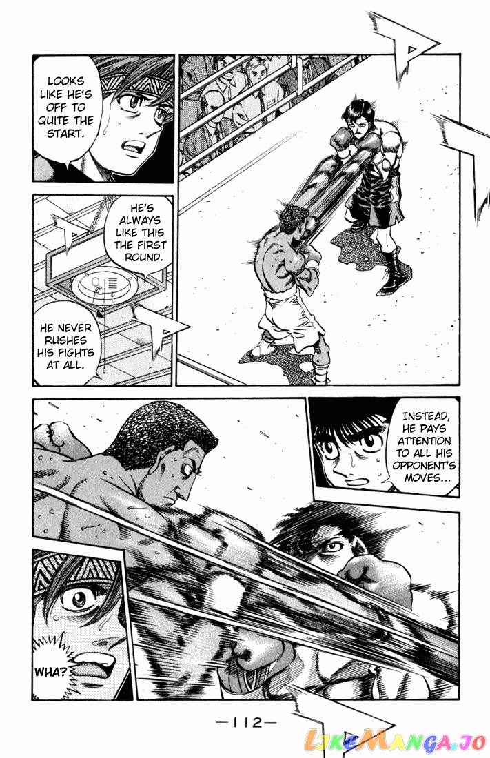 Hajime no Ippo Chapter 509 - page 6