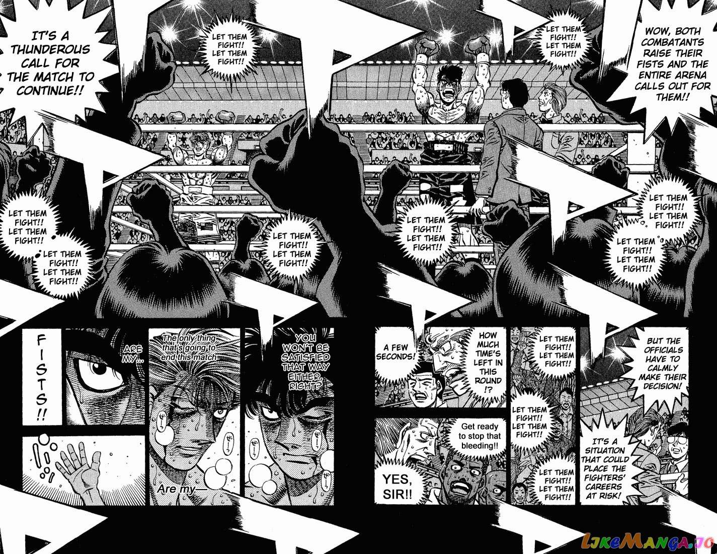 Hajime no Ippo Chapter 552 - page 12