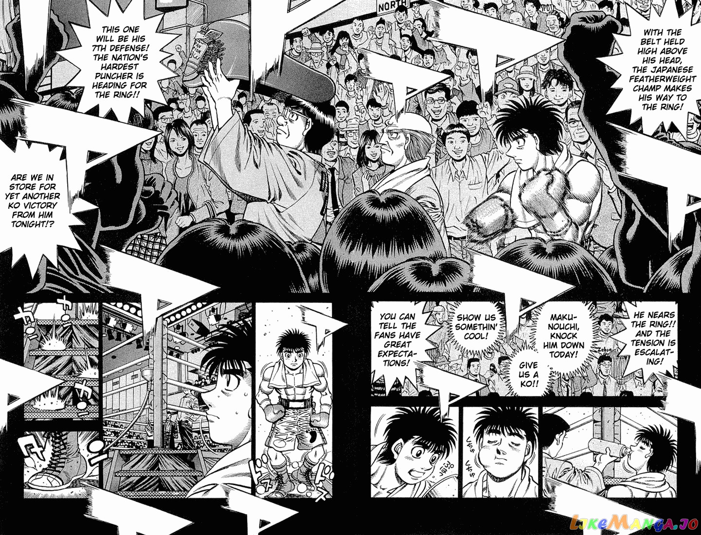 Hajime no Ippo Chapter 636 - page 2