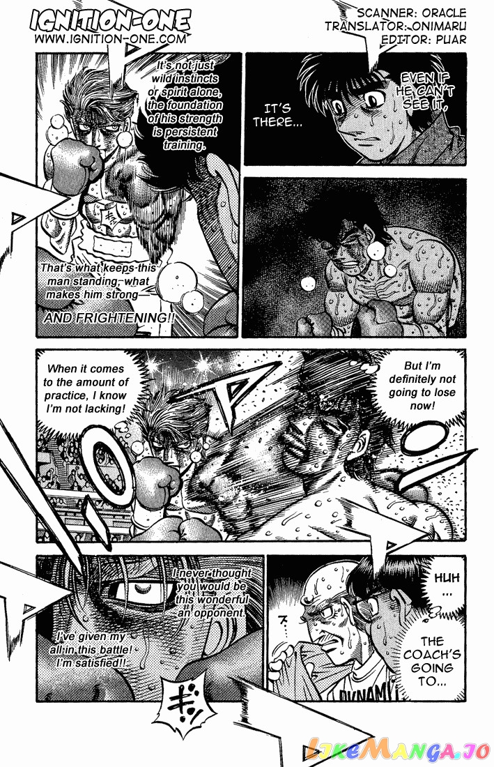 Hajime no Ippo Chapter 555 - page 2